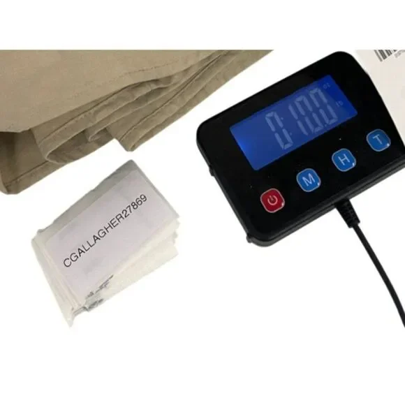 Zara Womens Midi Skirt Small S Tan Brown Cotton Pleated Flared Hem 1971/052 NWD - Picture 16 of 16